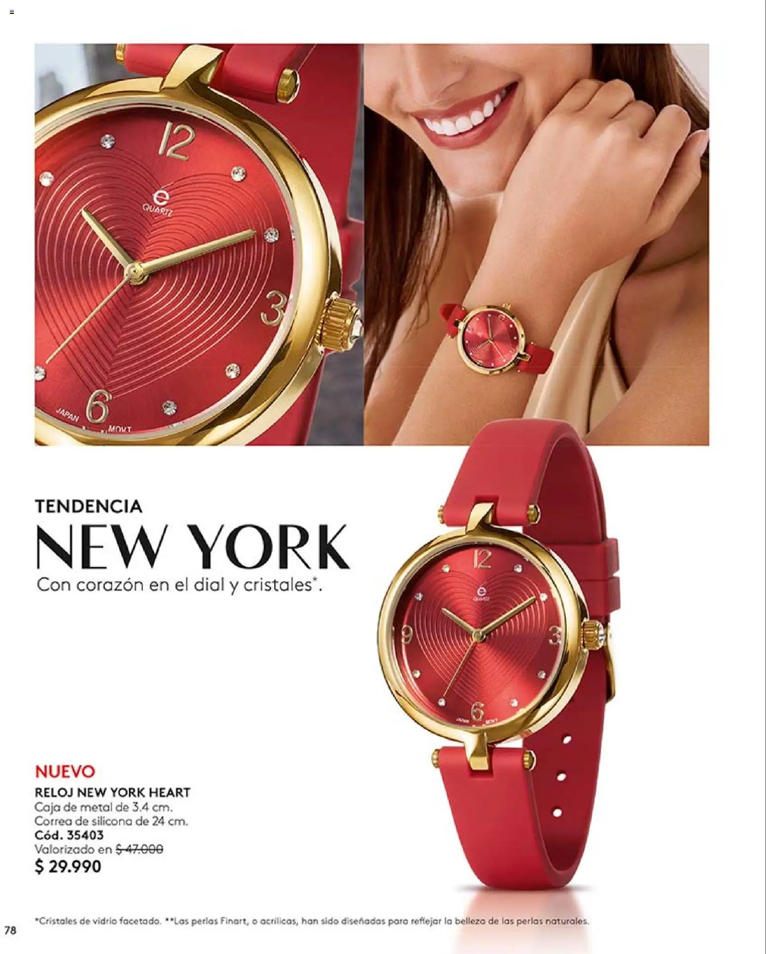 Catálogo Ésika Campaña 7 │ válido desde el 18.04.2026 | Página: 90 | Productos: Caja, Reloj