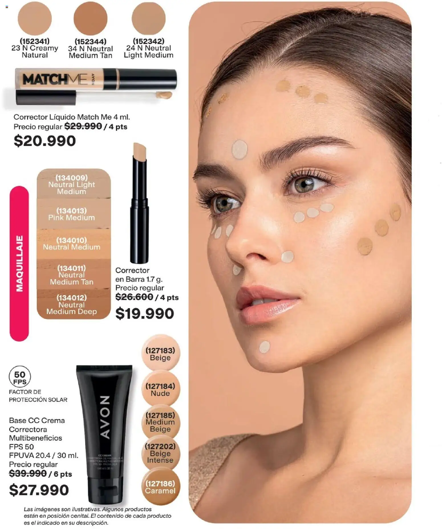 Avon revista - valida desde el 11.03.2026 | Página: 60 | Productos: Crema, Maquillaje, Corrector