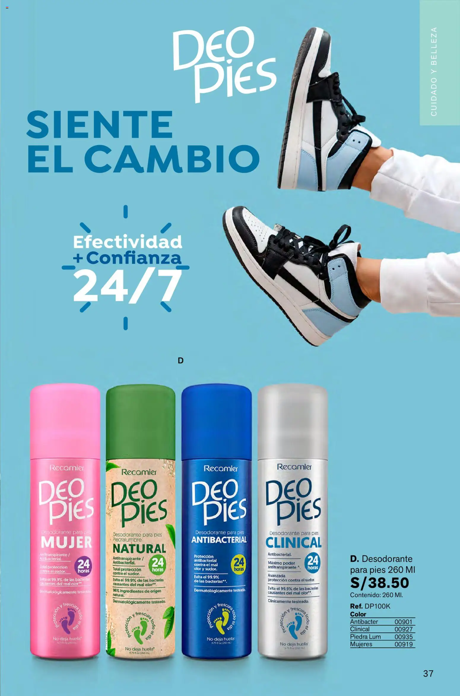 Catálogo Leonisa válido desde 16.01.2026 | Página: 37 | Productos: Desodorante, Antitranspirante