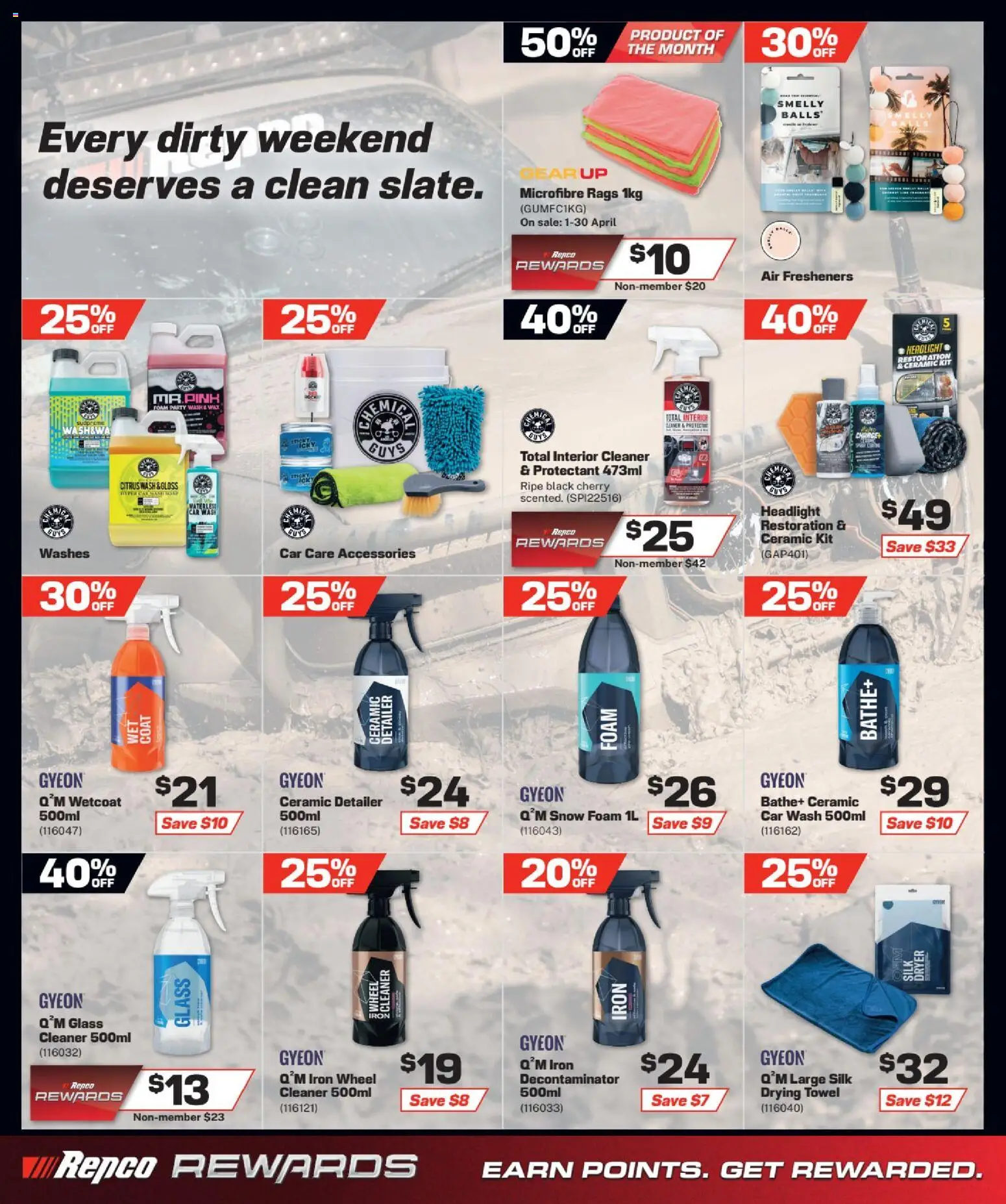 Repco catalogue - valid from 15.04.2026 | Page: 12 | Products: Cleaner, Accessories, Dryer, Iron