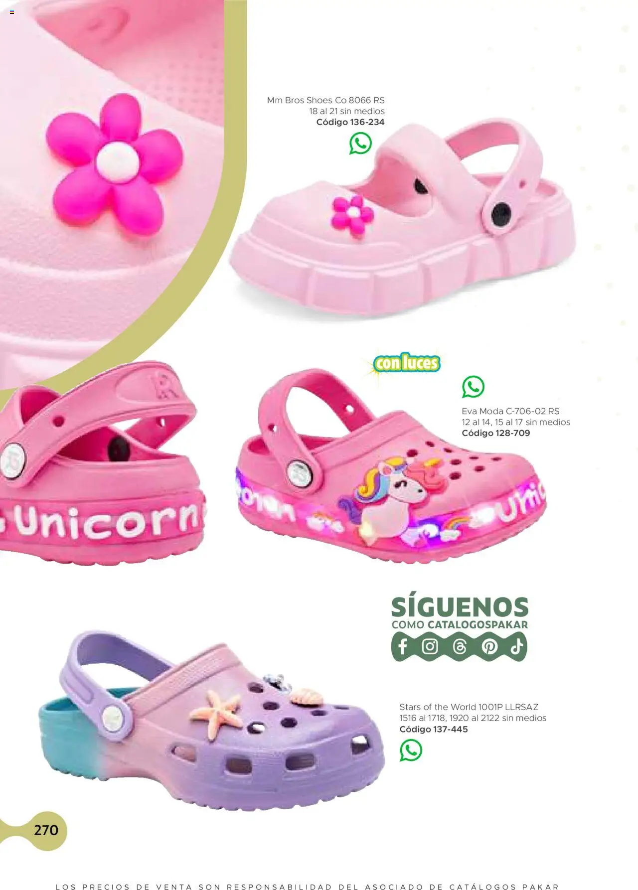 Nuevas ofertas de SC Pakar válidas en toda la República Mexicana desde el 24.07.2025. ¡Encuentra las mejores ofertas en SC Pakar - Catálogo Nina otoño / invierno! | Página: 270