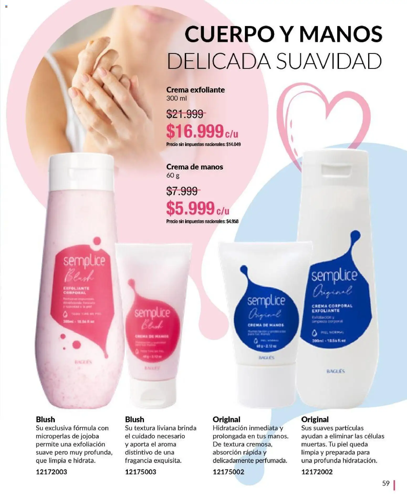 Bagués - Catálogo │ válido desde el 12.01.2026 | Página: 59 | Productos: Fragancia, Crema de manos, Crema