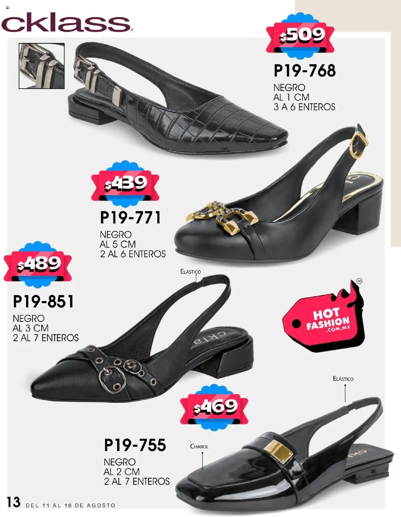 Nuevas ofertas de Cklass válidas en toda la República Mexicana desde el 11.08.2025. ¡Encuentra las mejores ofertas en Cklass - Catálogo Hot Fashion! | Página: 48