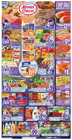 Preview of Jewel Osco weekly ads valid from 18.02.2026