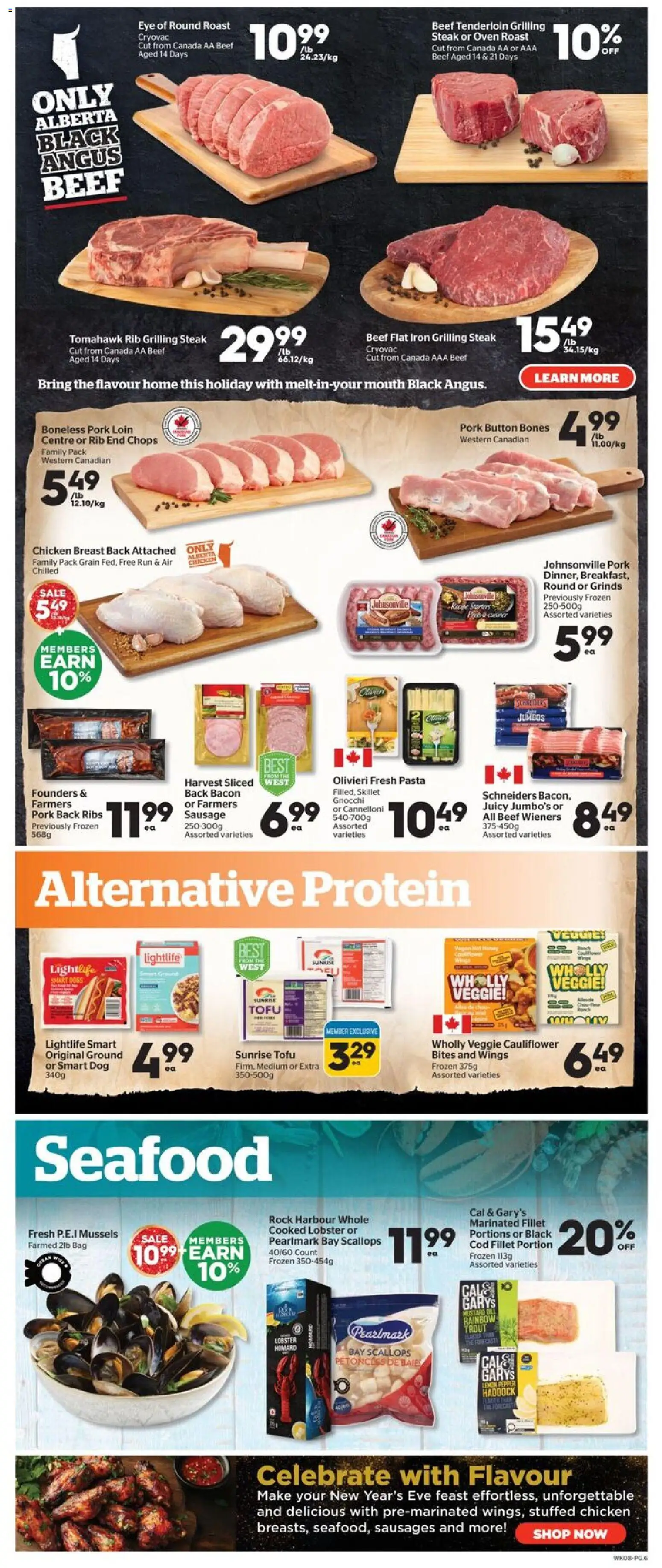 Calgary Co-op flyer valid from 27.12.2025 | Page: 6 | Products: Pasta, Bag, Oven, Iron