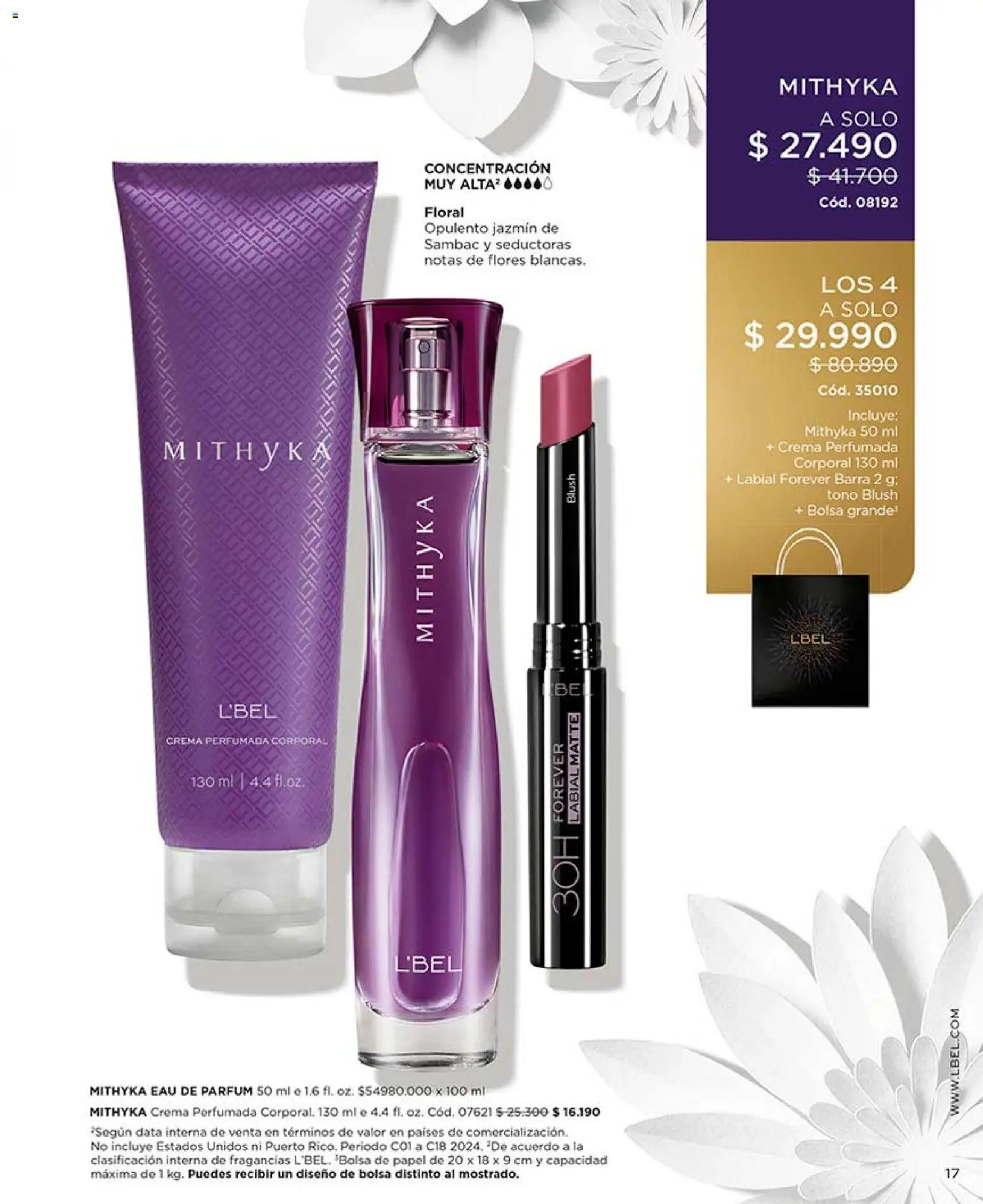 Catálogo L'Bel Campaña 7 │ válido desde el 18.04.2026 | Página: 17 | Productos: Bolsa, Labial, Crema