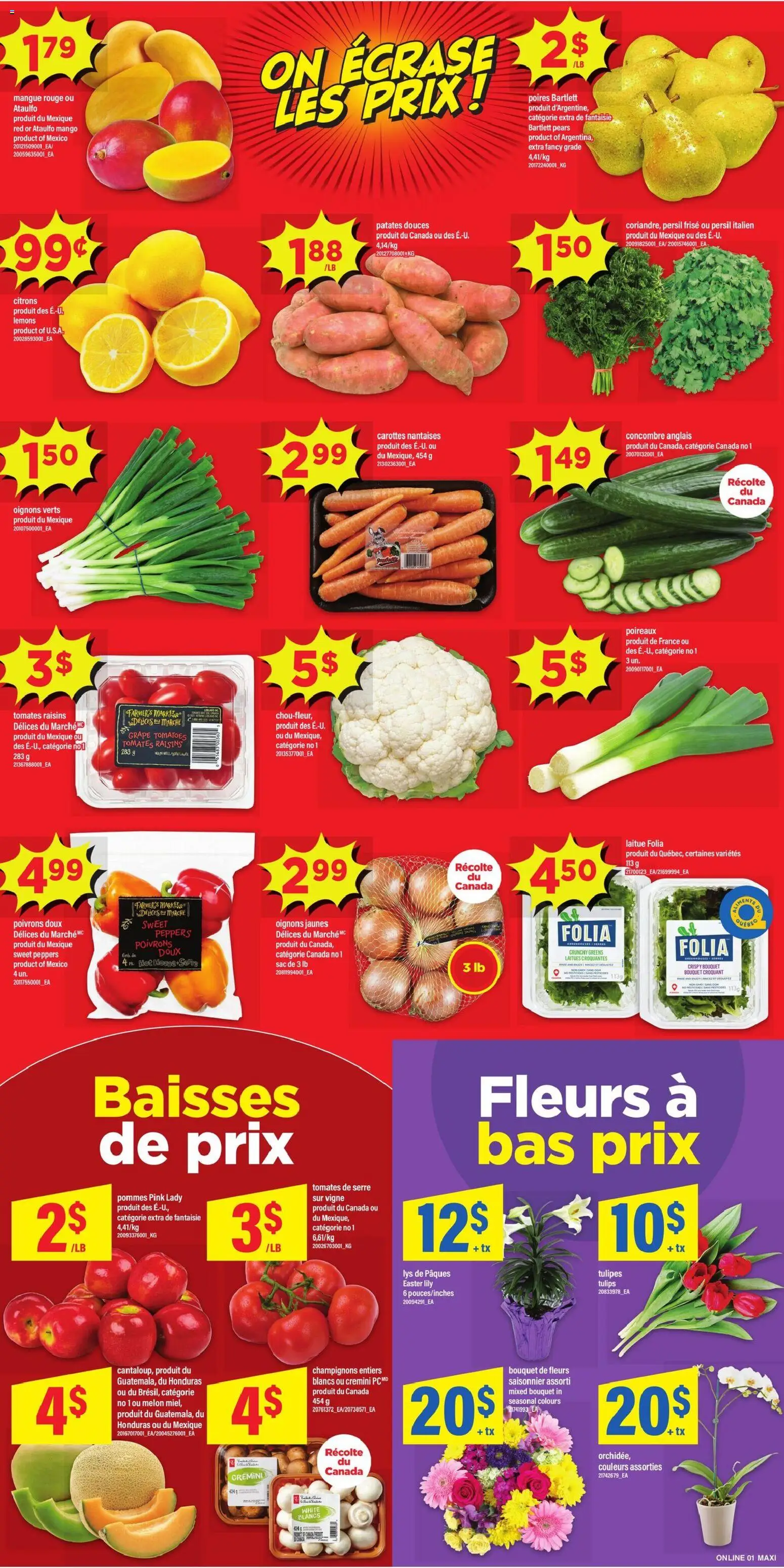 Maxi flyer valid from 26.03.2026 | Page: 4 | Products: Tomatoes