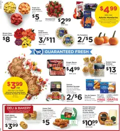 Preview of Smith's weekly ads valid from 22.10.2025 | Page: 12 | Products: Mandarins, Beer, Salad, Seafood