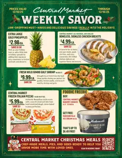 Preview of Central Market weekly ads valid from 10.12.2025