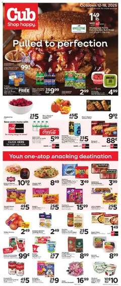 Preview of Cub Foods weekly ads valid from 12.10.2025