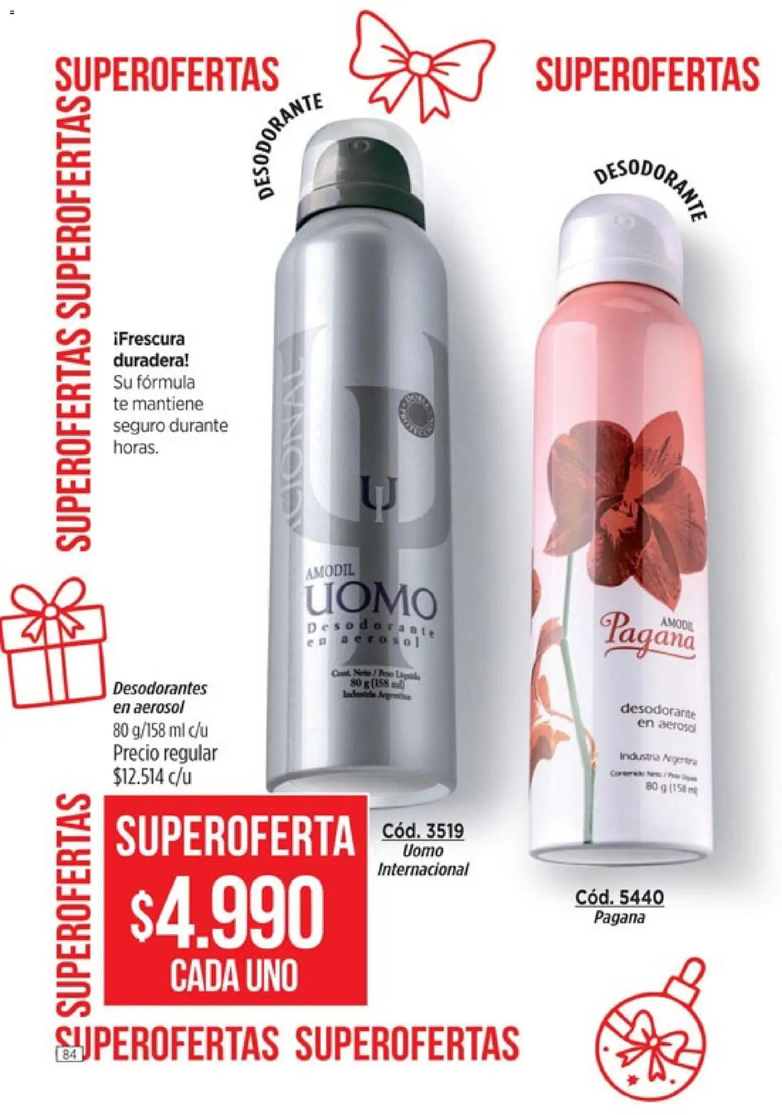 Amodil - Campaña 18/2025 │ válido desde el 30.11.2025 | Página: 84 | Productos: Desodorante, Té