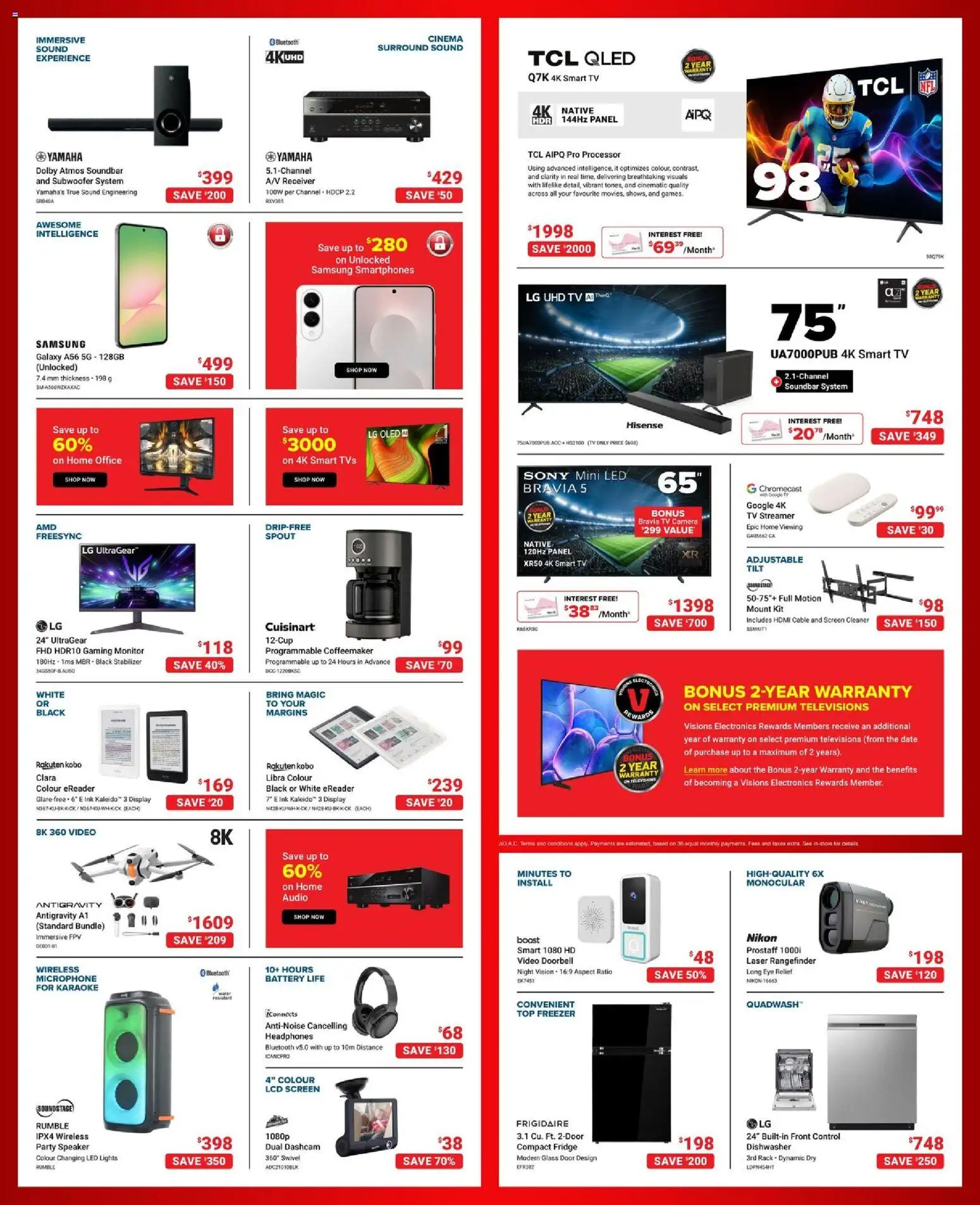 Visions flyer valid from 30.01.2026 | Page: 2 | Products: Tv, Audio, Microphone, Dishwasher