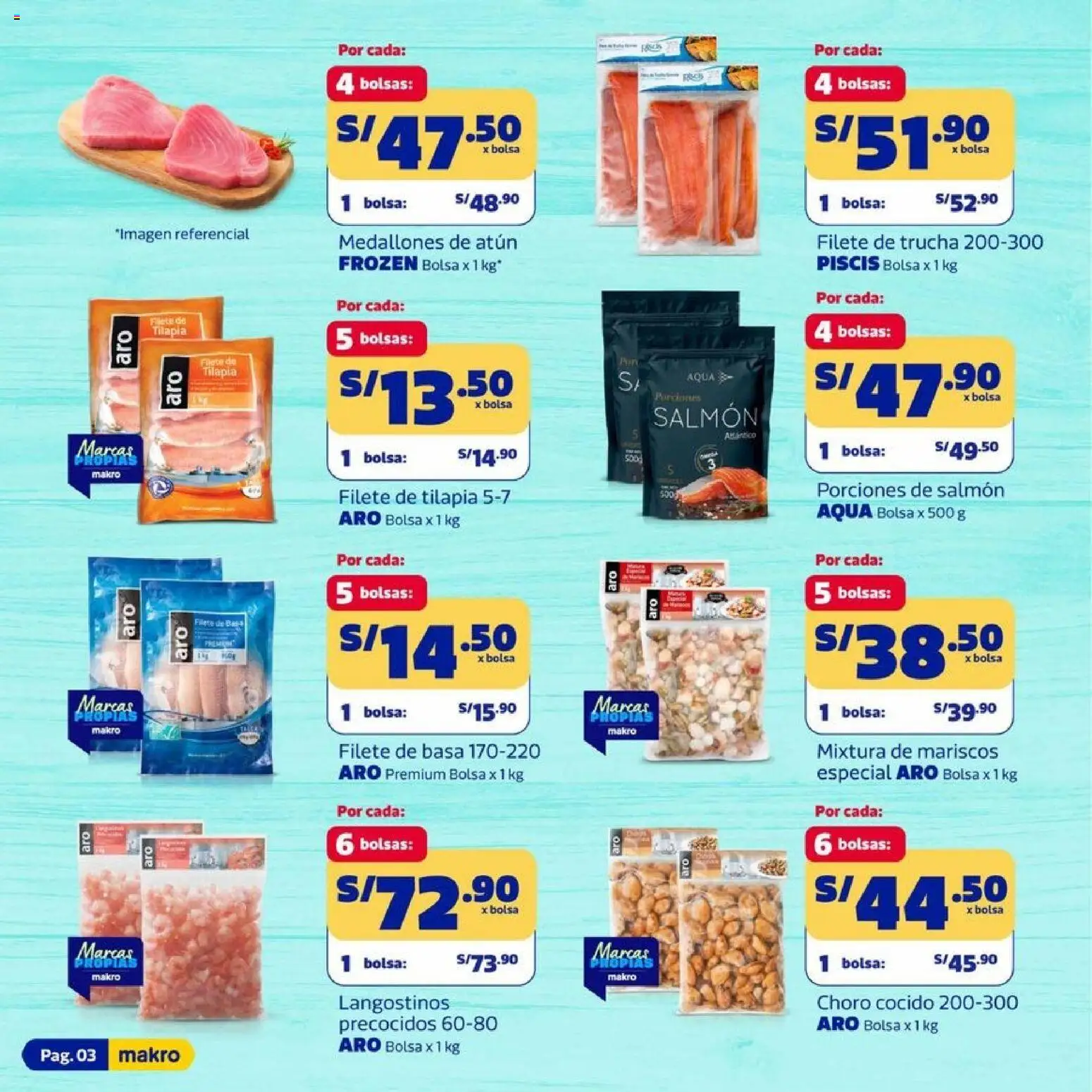 Catálogo Makro válido desde 26.03.2026 | Página: 3 | Productos: Bolsa