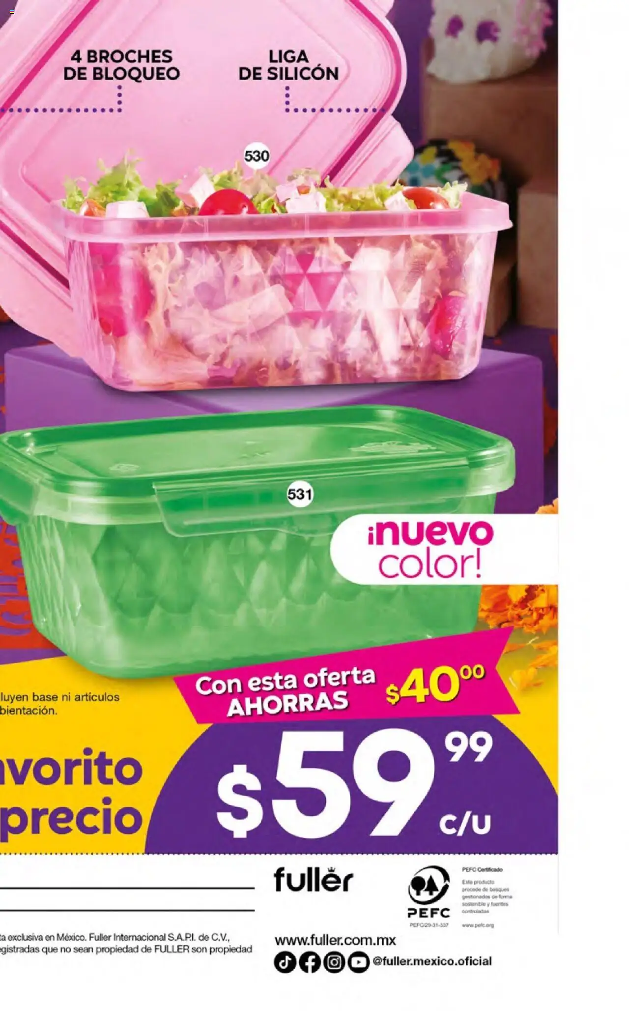 Nuevas ofertas de Fuller válidas en toda la República Mexicana desde el 01.10.2025. ¡Encuentra las mejores ofertas en Fuller - Campaña 13 2025! | Página: 209 | Productos: Liga