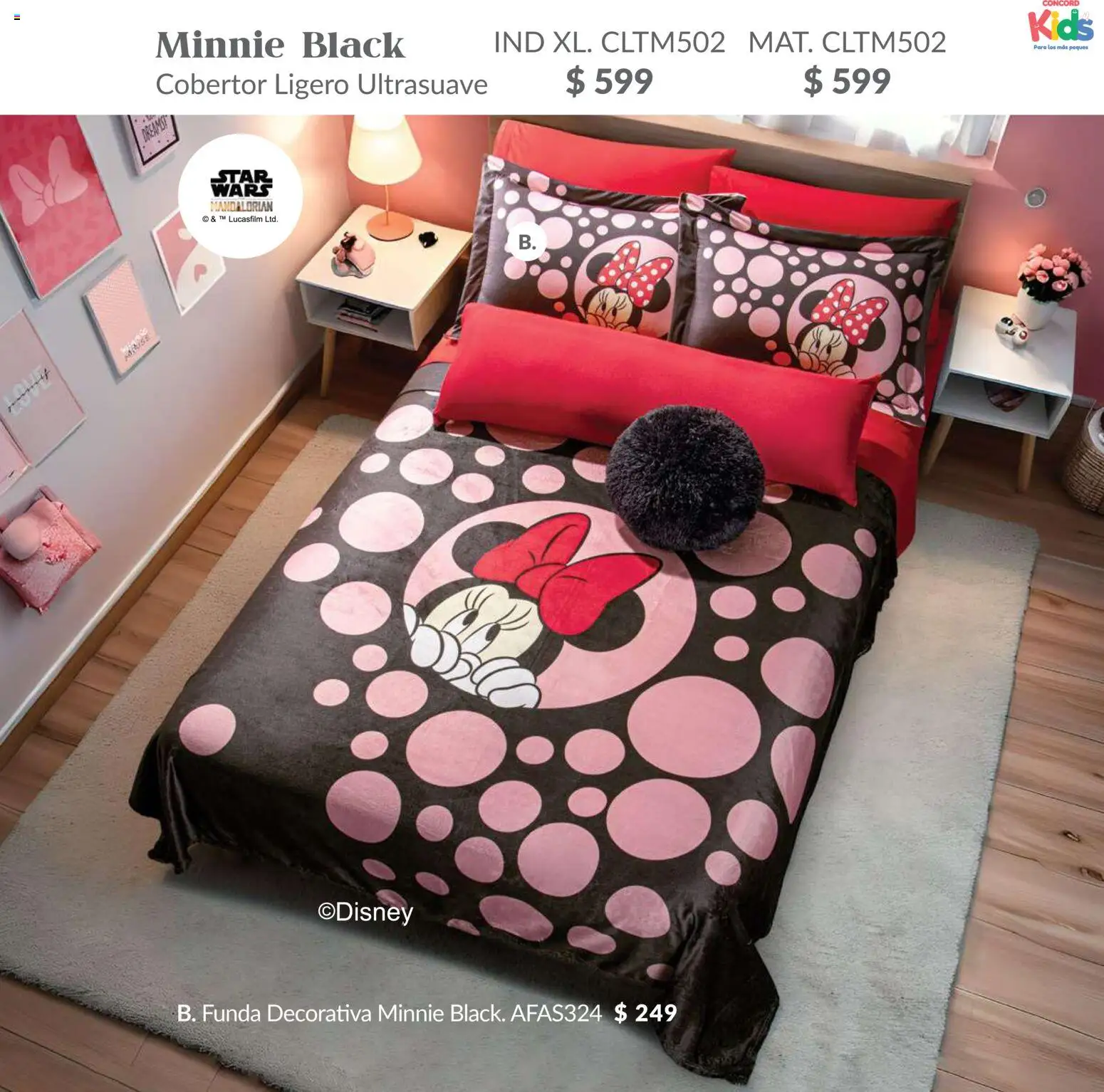 Nuevas ofertas de Colchas Concord válidas en toda la República Mexicana desde el 01.02.2026. ¡Encuentra las mejores ofertas en Colchas Concord catálogo Kids! | Página: 93 | Productos: Cobertor, Funda