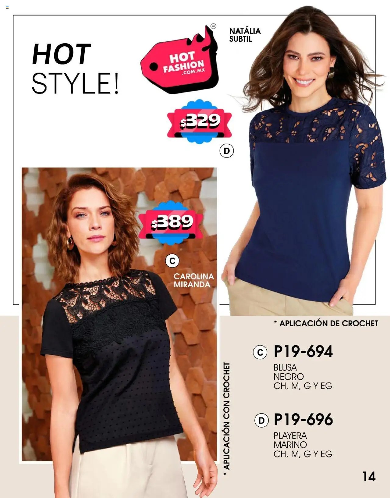 Nuevas ofertas de Cklass válidas en toda la República Mexicana desde el 11.08.2025. ¡Encuentra las mejores ofertas en Cklass - Catálogo Hot Fashion! | Página: 15 | Productos: Blusa, Playera