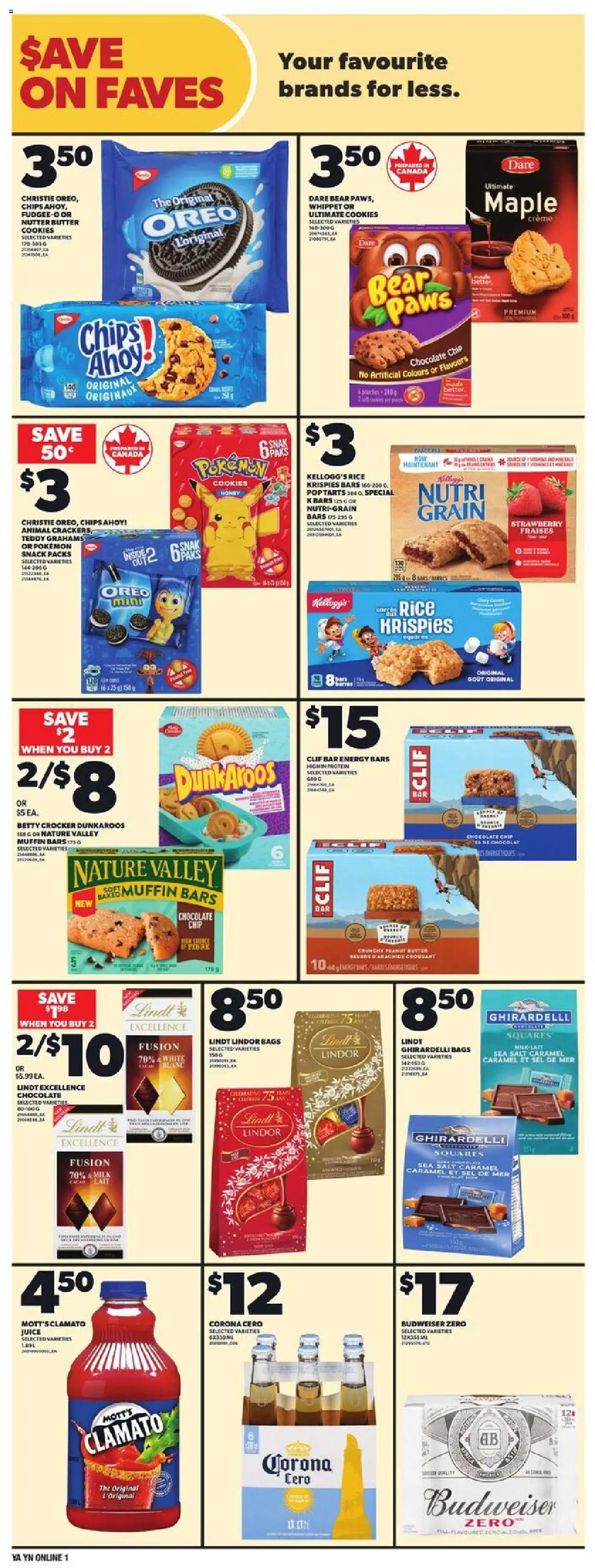 Independent Grocer flyer valid from 14.08.2025 | Page: 5 | Products: Rice, Cookies, Butter, Juice