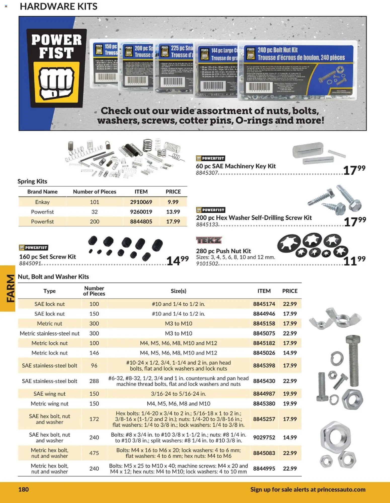 Princess Auto flyer valid from 21.04.2026 | Page: 72 | Products: Nuts, PC