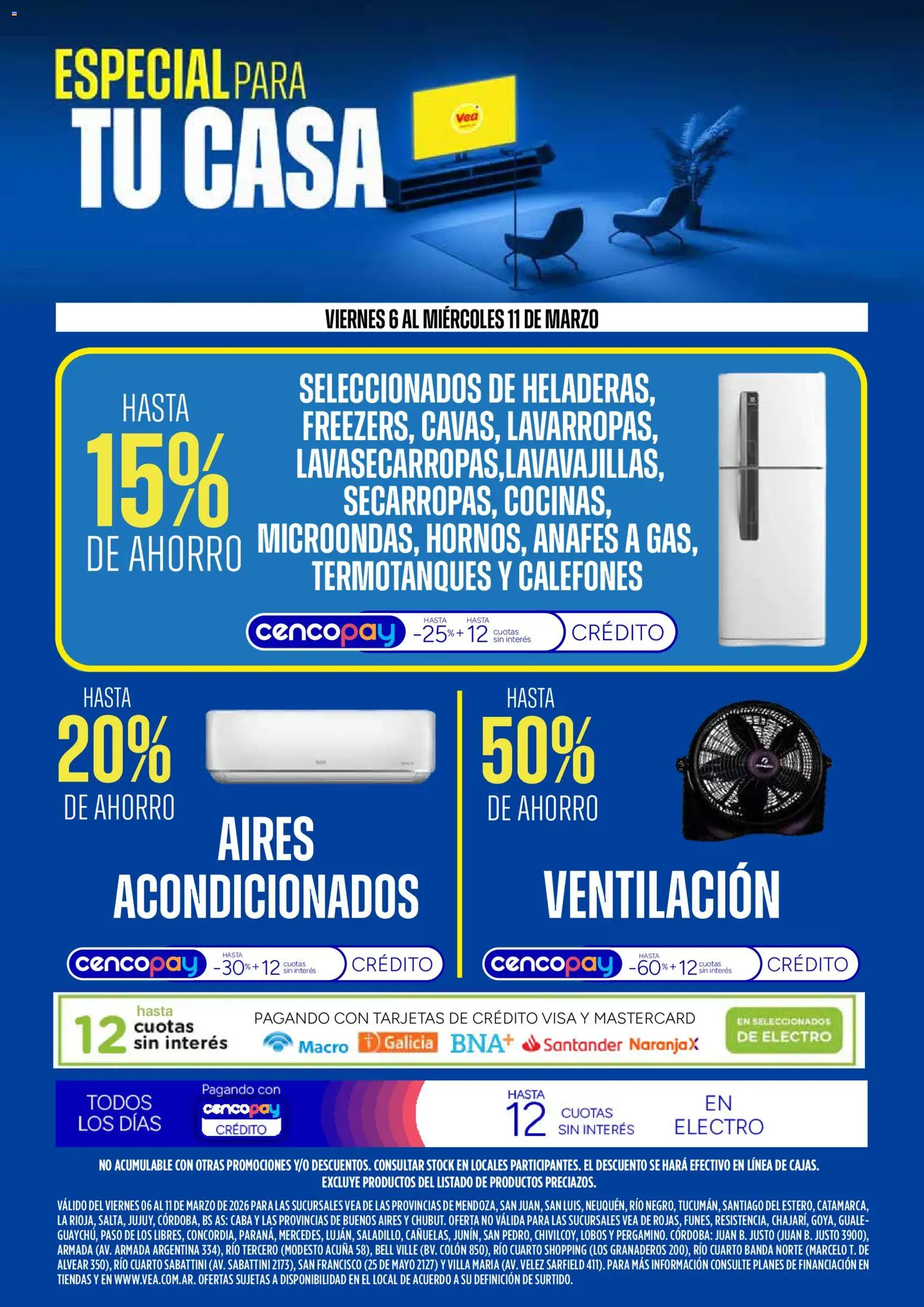 Vea - Ofertas especial para tu casa │ válido desde el 06.03.2026 | Página: 1