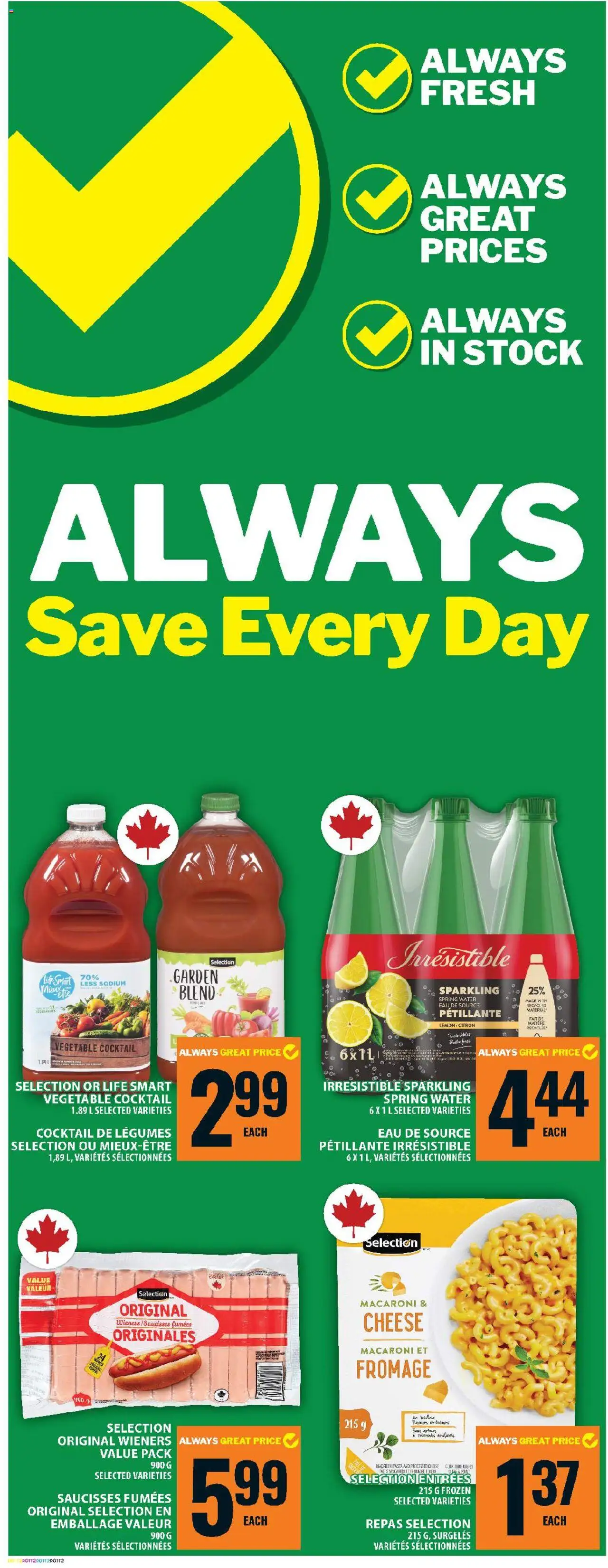Food Basics flyer valid from 21.08.2025 | Page: 12 | Products: Cheese
