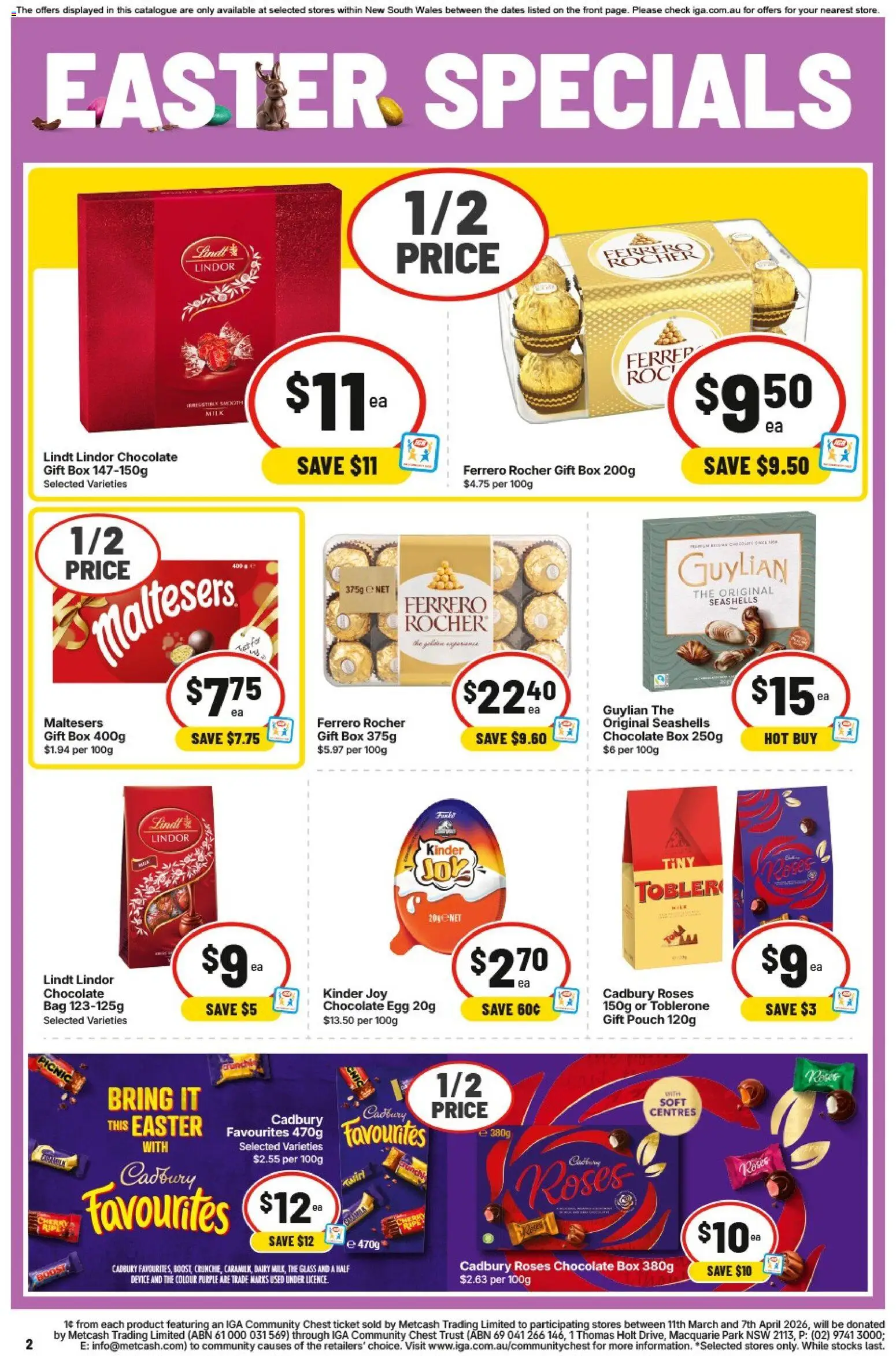 IGA catalogue - valid from 01.04.2026 | Page: 5 | Products: Milk, Dairy, Chocolate, Device