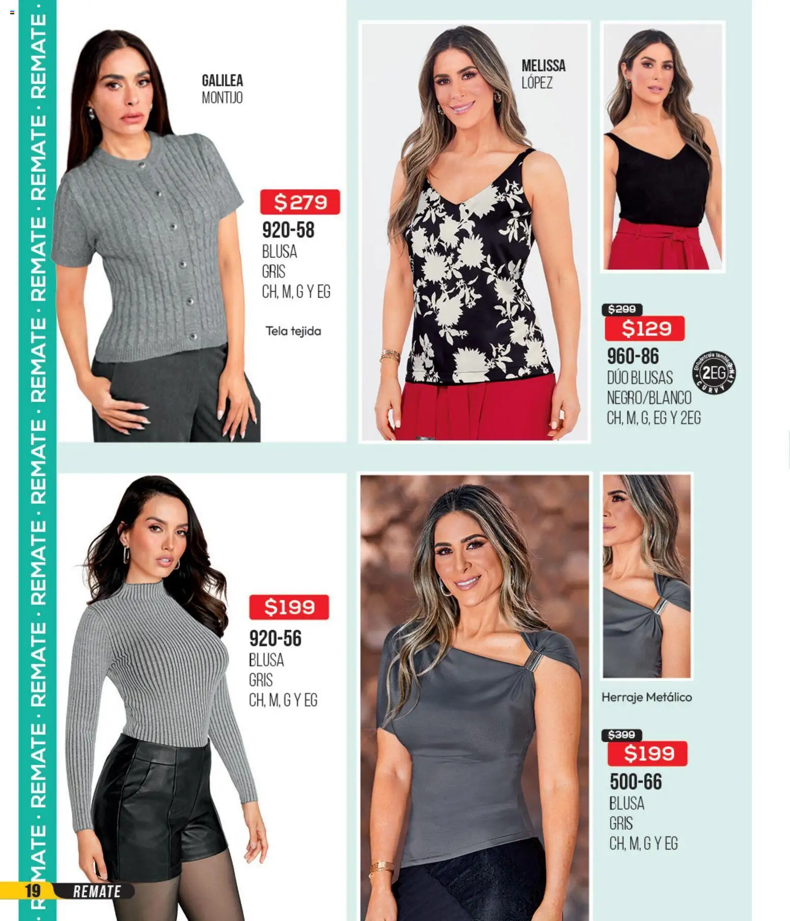 Nuevas ofertas de Cklass válidas en toda la República Mexicana desde el 14.04.2026. ¡Encuentra las mejores ofertas en Cklass catálogo 3X2 Digital Ropa! | Página: 20 | Productos: Blusa