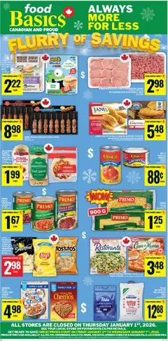 Preview of Food Basics - Ancaster from shop Food Basics valid from 01.01.2026