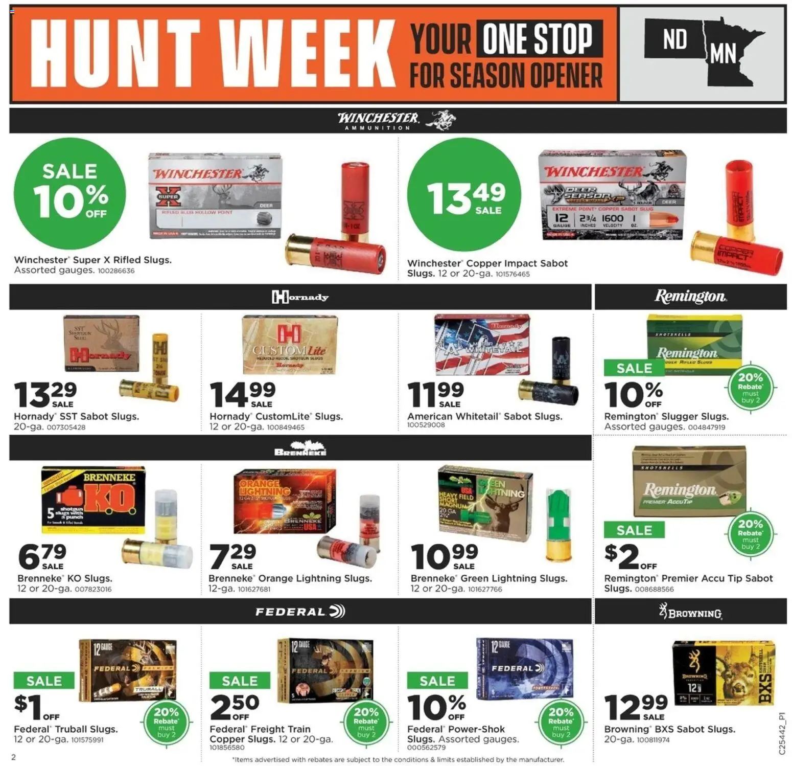 Mills Fleet Farm Hunt Week MN/ND - valid from 30.10.2025 | Page: 2 | Products: Opener, Shotgun