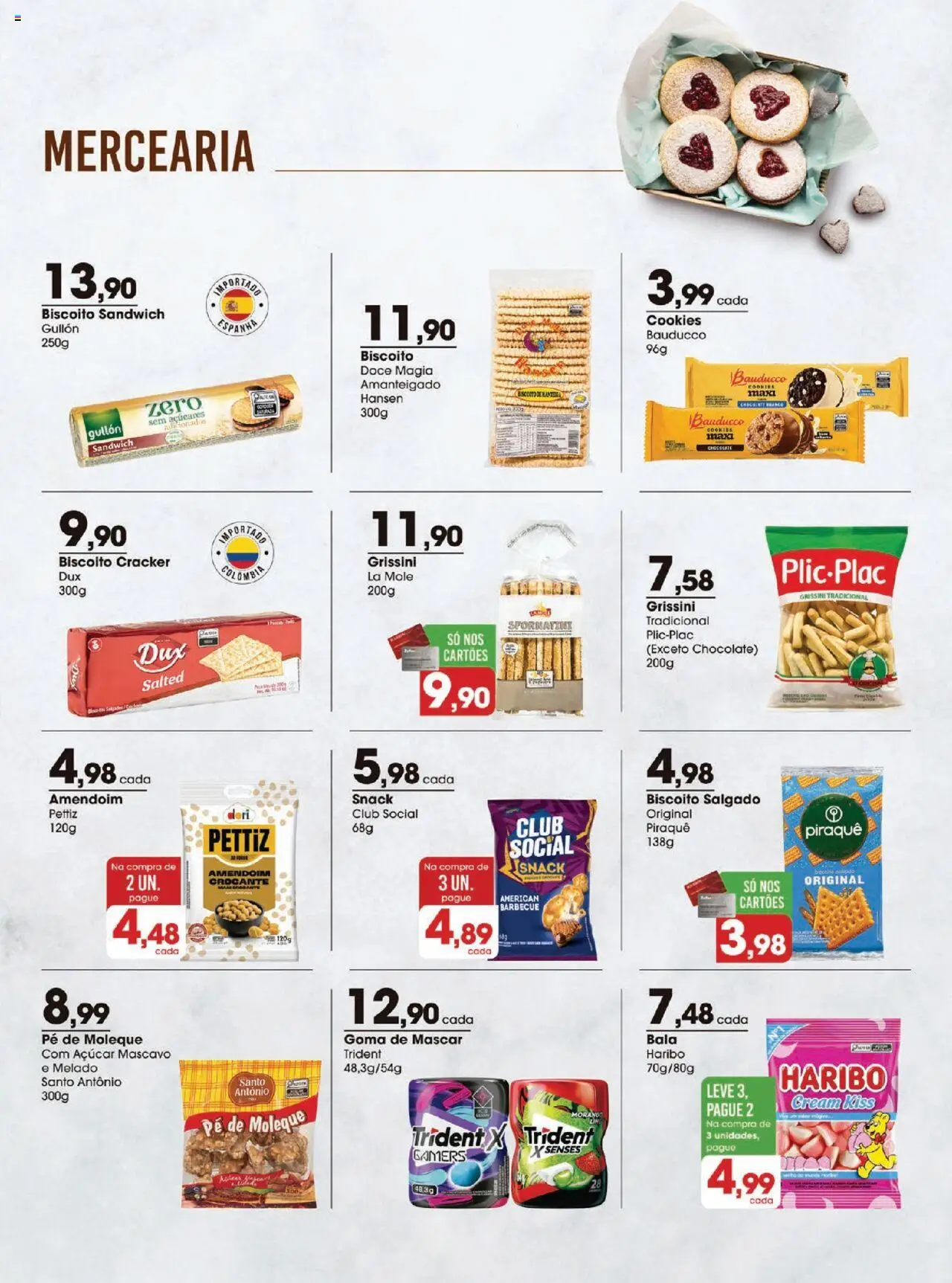 Zaffari Folheto - válido de 09.09.2025 | Página: 7 | Produtos: Biscoito, Manteiga, Açúcar, Cookies