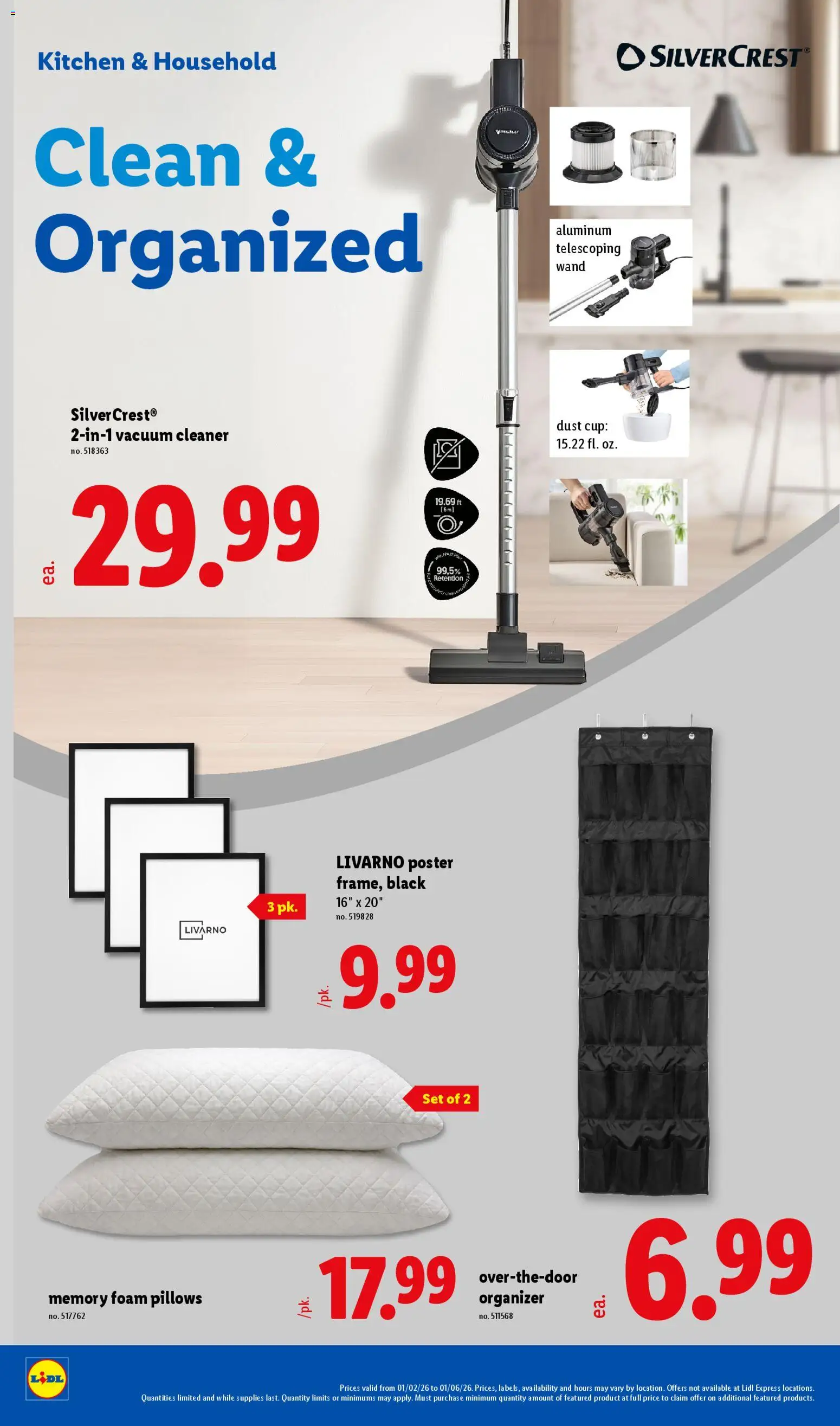 Lidl Weekly Ad - valid from 02.01.2026 | Page: 28 | Products: Vacuum, Vacuum cleaner