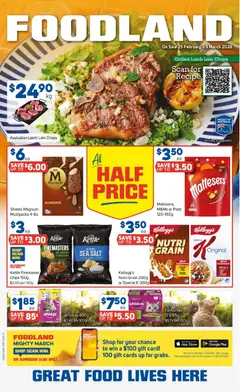 Preview of Foodland Catalogue  - valid from 25.02.2026