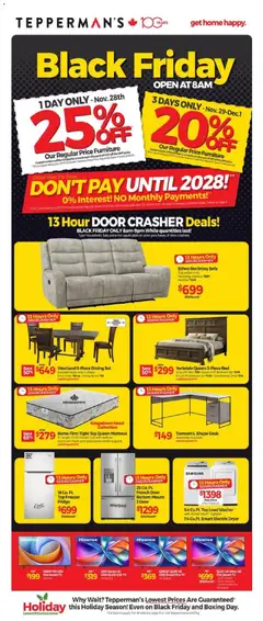 Preview of Tepperman's - Black Friday - Outlet from shop Tepperman's valid from 27.11.2025 | Page: 3