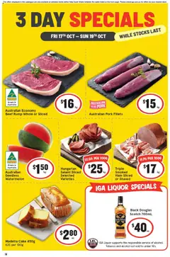 Preview of IGA - 3 Day Specials NSW - valid from 17.10.2025