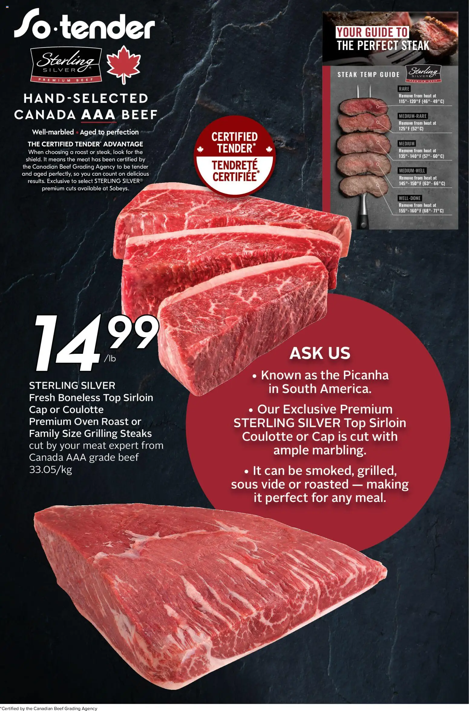 Sobeys flyer valid from 16.04.2026 | Page: 17 | Products: Beef, Cap, Oven