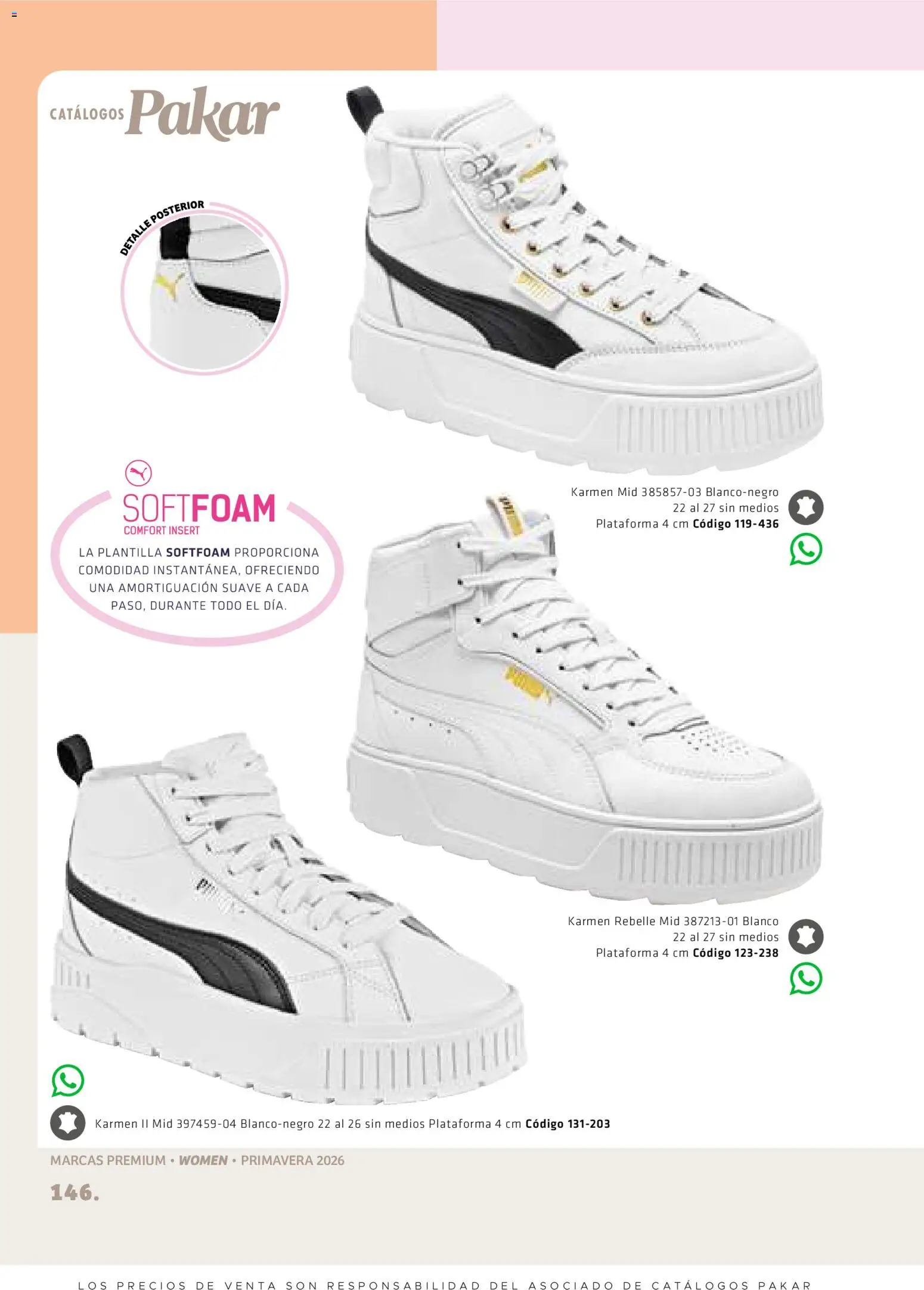 Nuevas ofertas de SC Pakar válidas en toda la República Mexicana desde el 27.02.2026. ¡Encuentra las mejores ofertas en SC Pakar catálogo Premium Women! | Página: 146