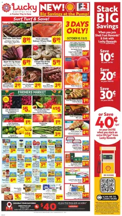 Preview of Lucky Supermarkets weekly ads valid from 08.10.2025