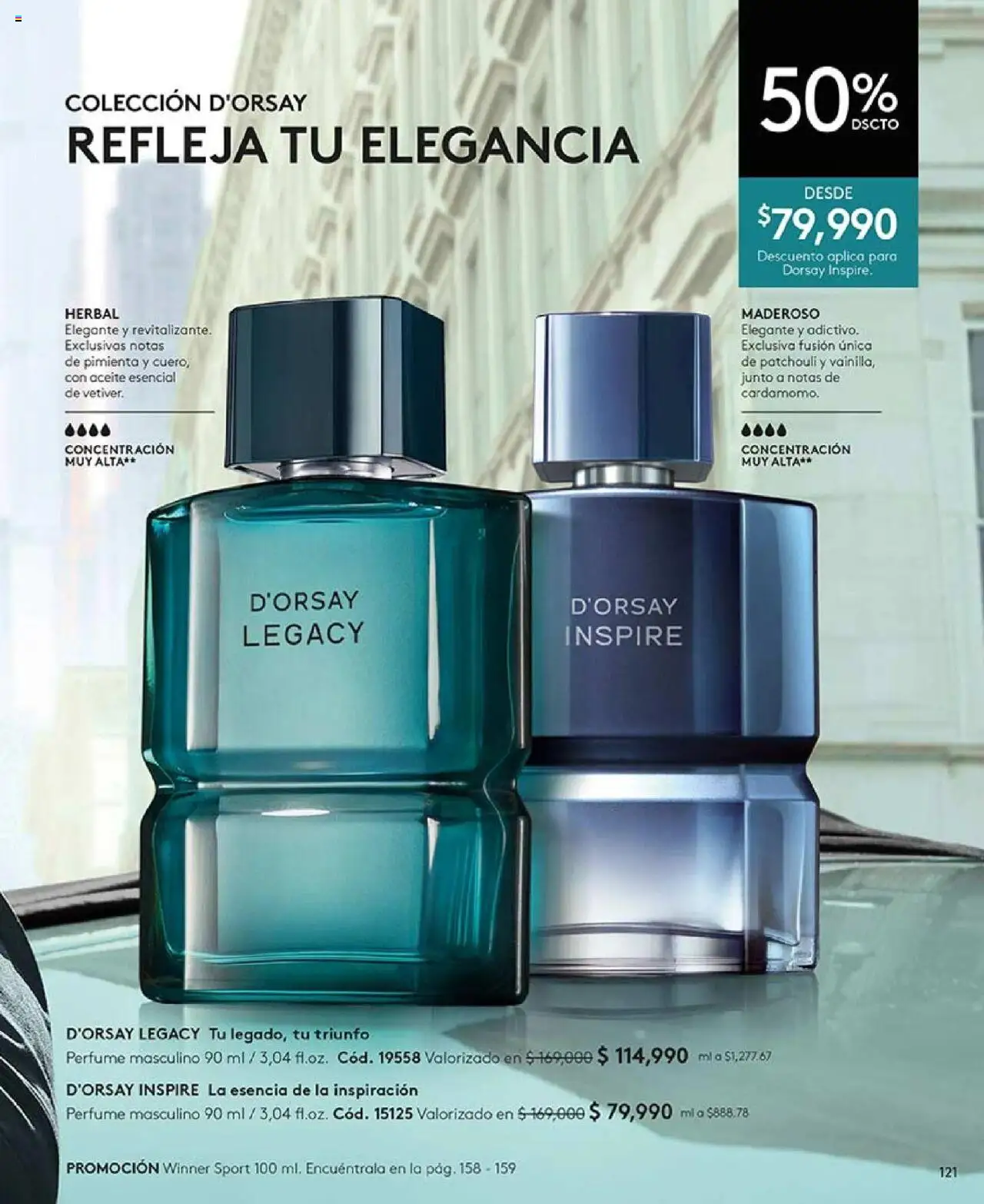 Ésika revista - valida desde el 16.06.2025 | Página: 121 | Productos: Pimienta, Perfume, Aceite