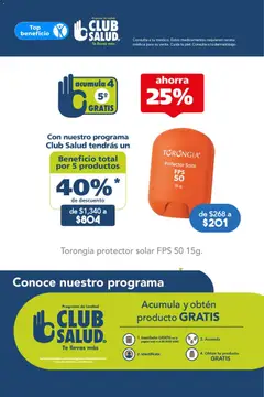 Vista previa de Farmacia San Pablo catálogo, nuevo folleto de la tienda, válido en México a partir del 05.04.2026 | Página: 4