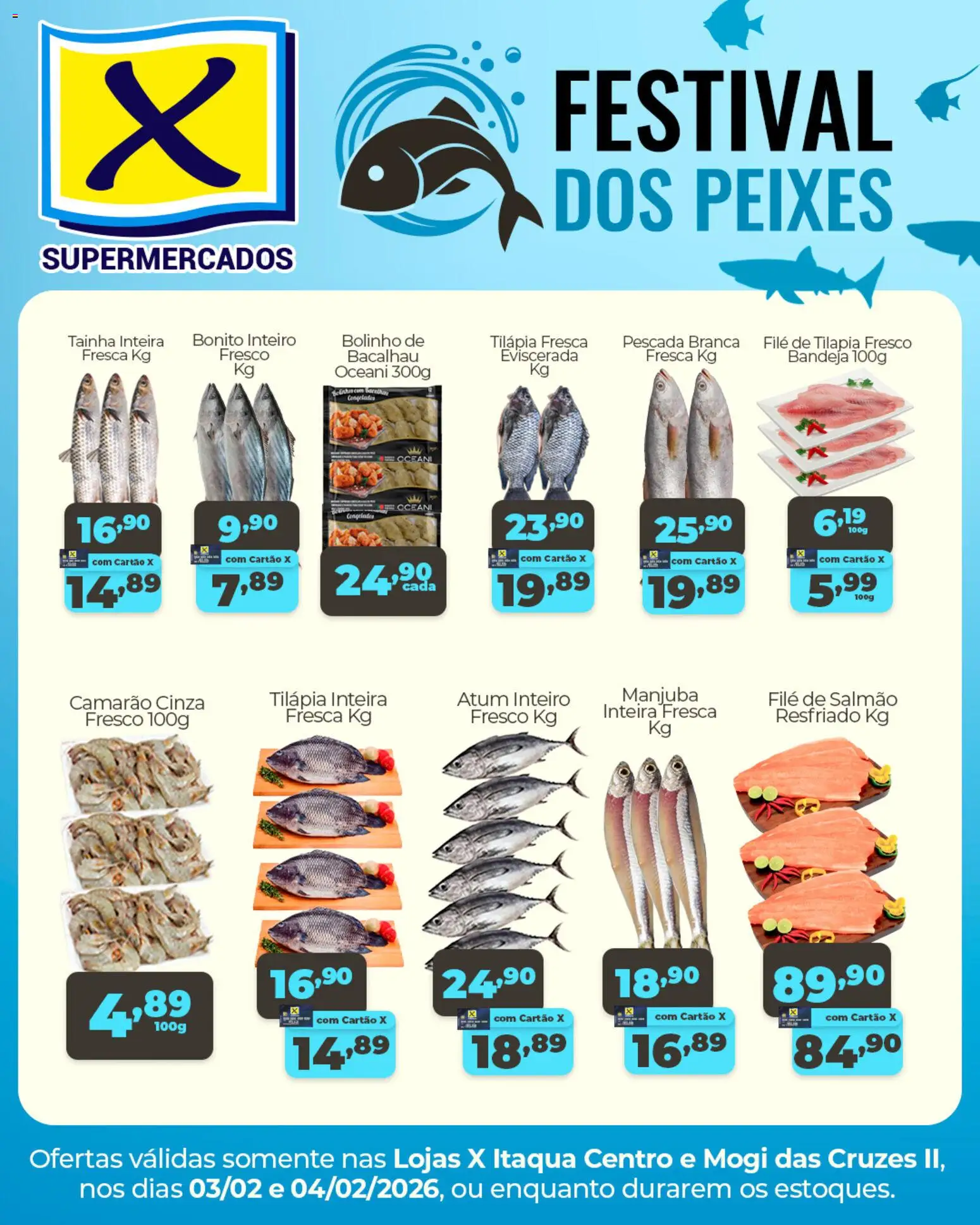X Supermercados Folheto - válido de 03.02.2026 | Página: 1