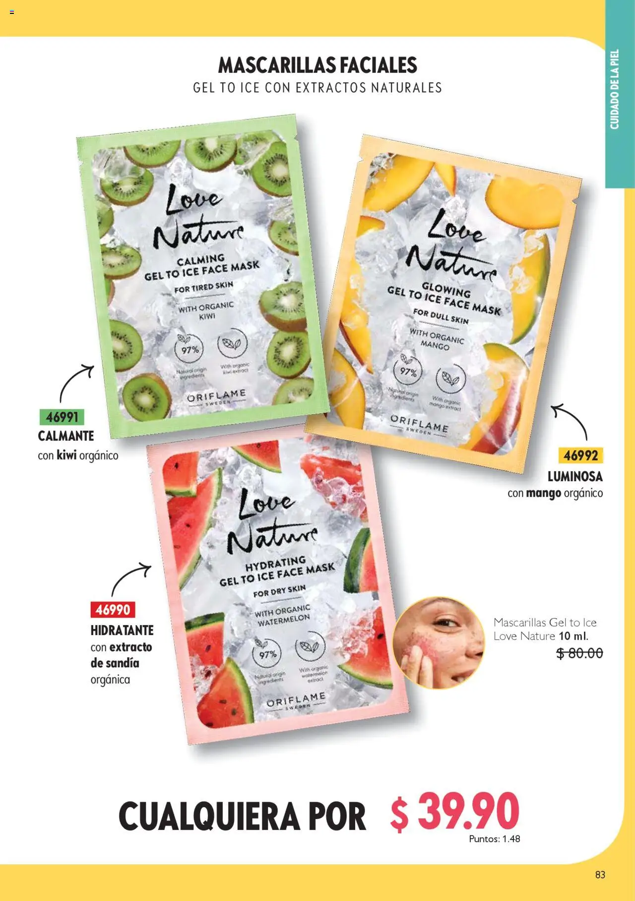 Nuevas ofertas de Oriflame válidas en toda la República Mexicana desde el 13.09.2025. ¡Encuentra las mejores ofertas en Oriflame - Campaña 13 2025! | Página: 83