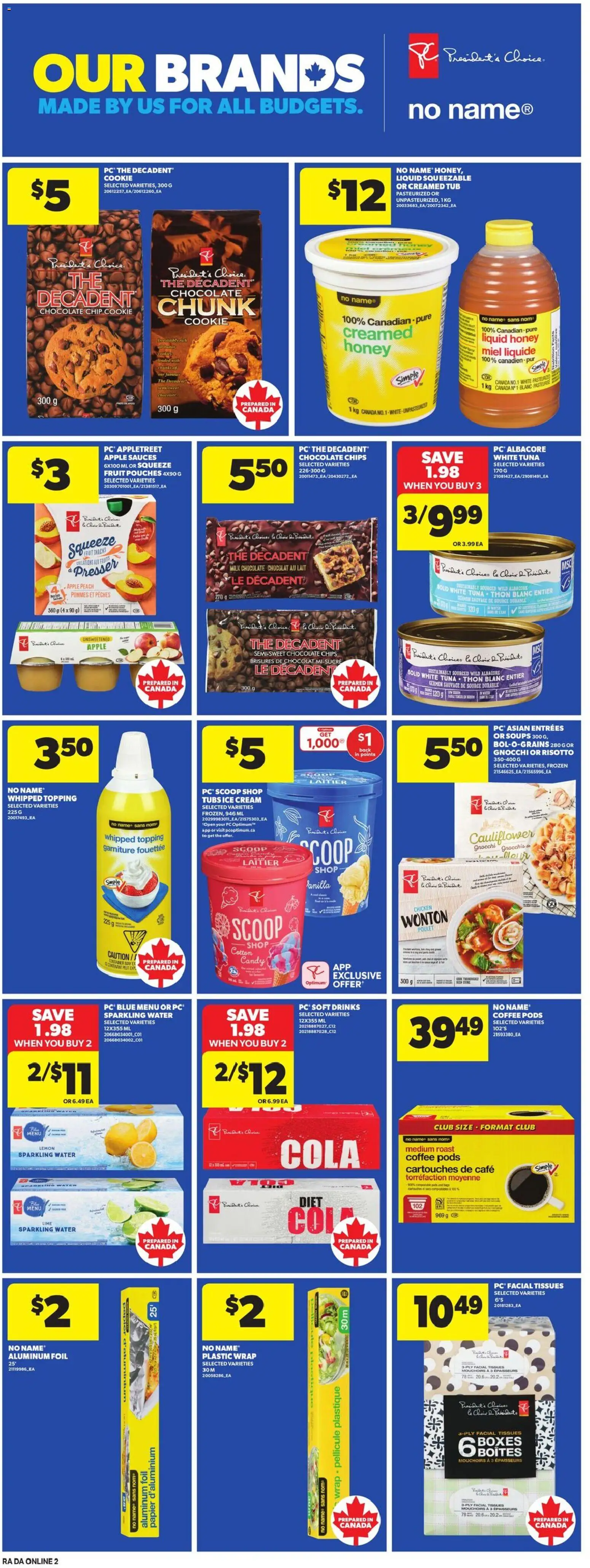Atlantic Superstore flyer valid from 22.01.2026 | Page: 11 | Products: Chips, Cream, PC, Coffee