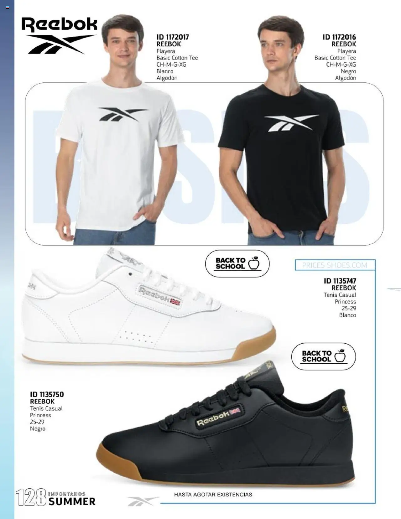 Nuevas ofertas de Price Shoes válidas en toda la República Mexicana desde el 16.05.2025. ¡Encuentra las mejores ofertas en Price Shoes catálogo ! | Página: 128 | Productos: Tenis, Algodón, Playera