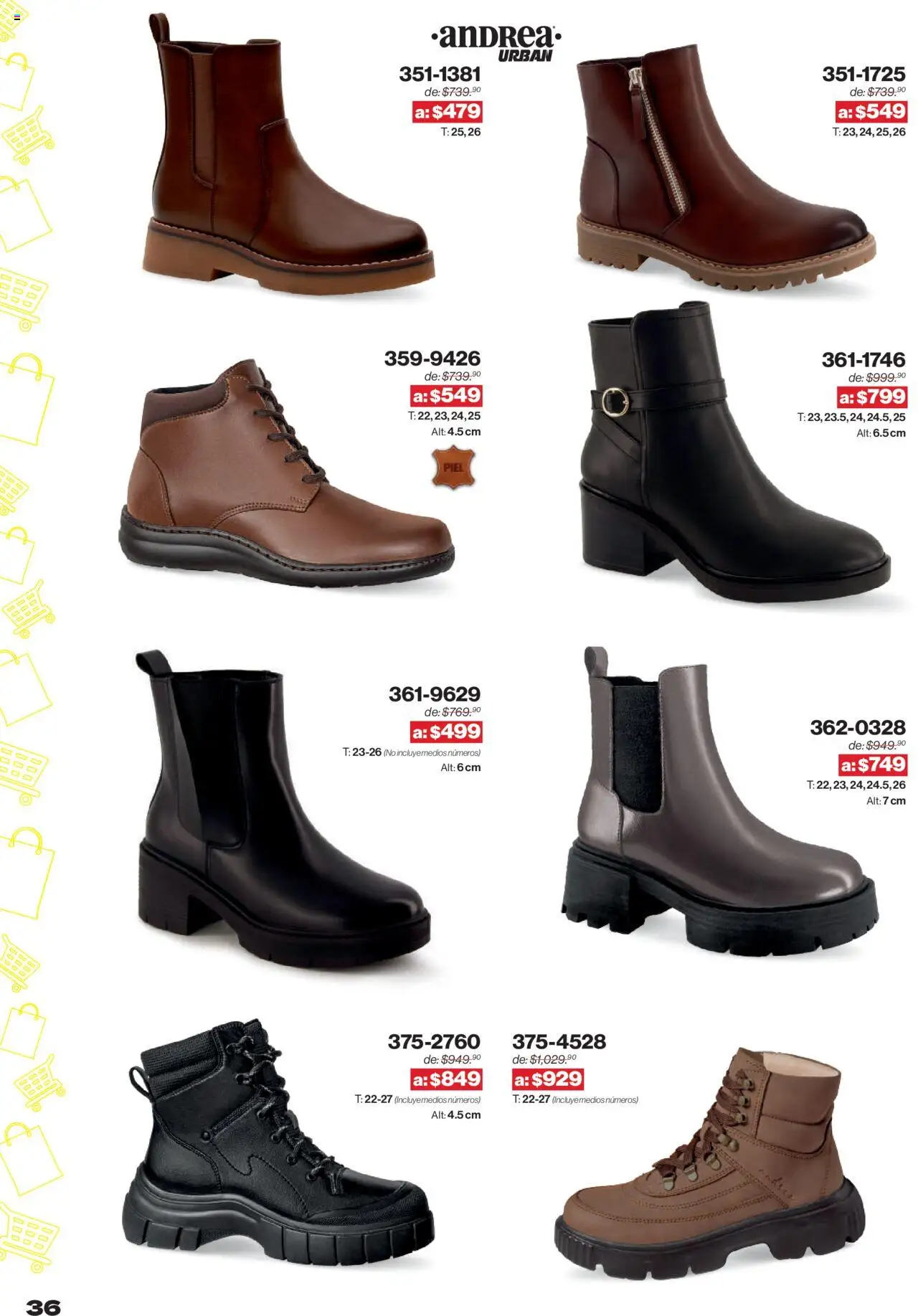 Nuevas ofertas de Andrea válidas en toda la República Mexicana desde el 10.08.2025. ¡Encuentra las mejores ofertas en Andrea - Catálogo Outlet! | Página: 36