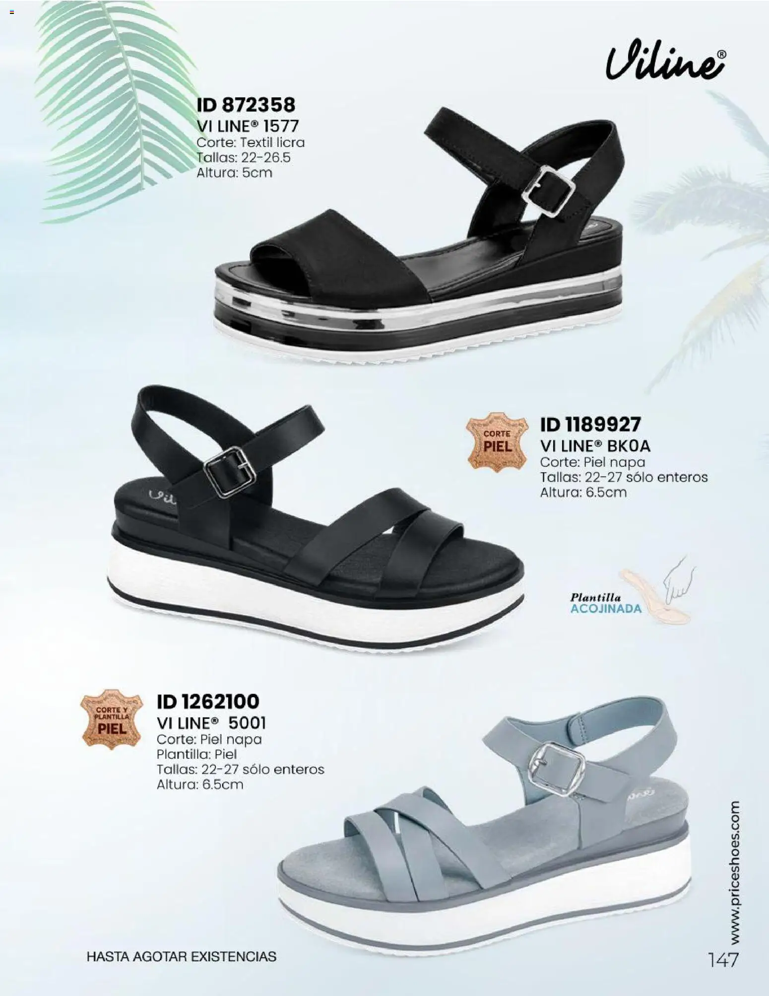 Nuevas ofertas de Price Shoes válidas en toda la República Mexicana desde el 31.01.2026. ¡Encuentra las mejores ofertas en Price Shoes Catálogo Sandalias ! | Página: 147