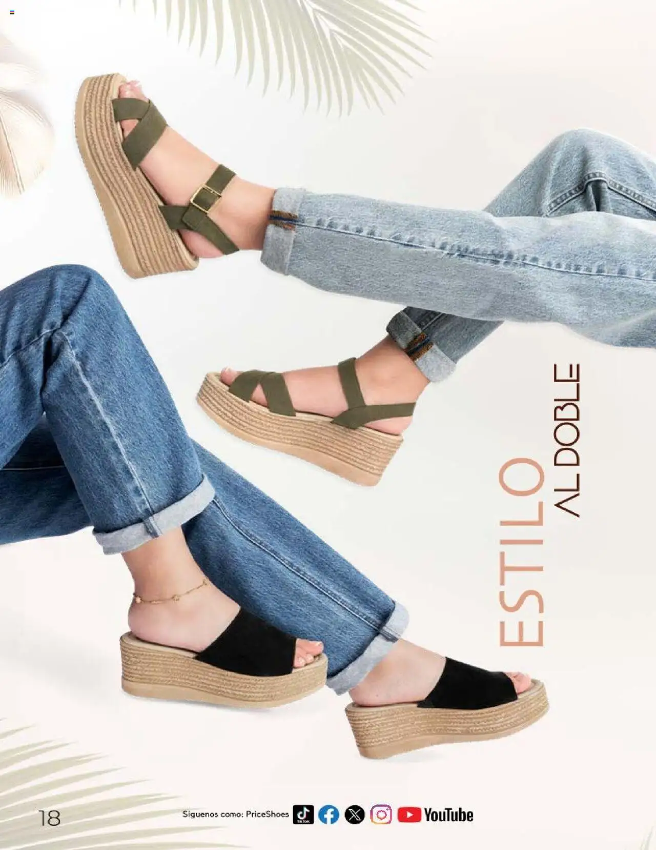 Nuevas ofertas de Price Shoes válidas en toda la República Mexicana desde el 11.03.2025. ¡Encuentra las mejores ofertas en Price Shoes catálogo Sandalias Kits 2025! | Página: 18