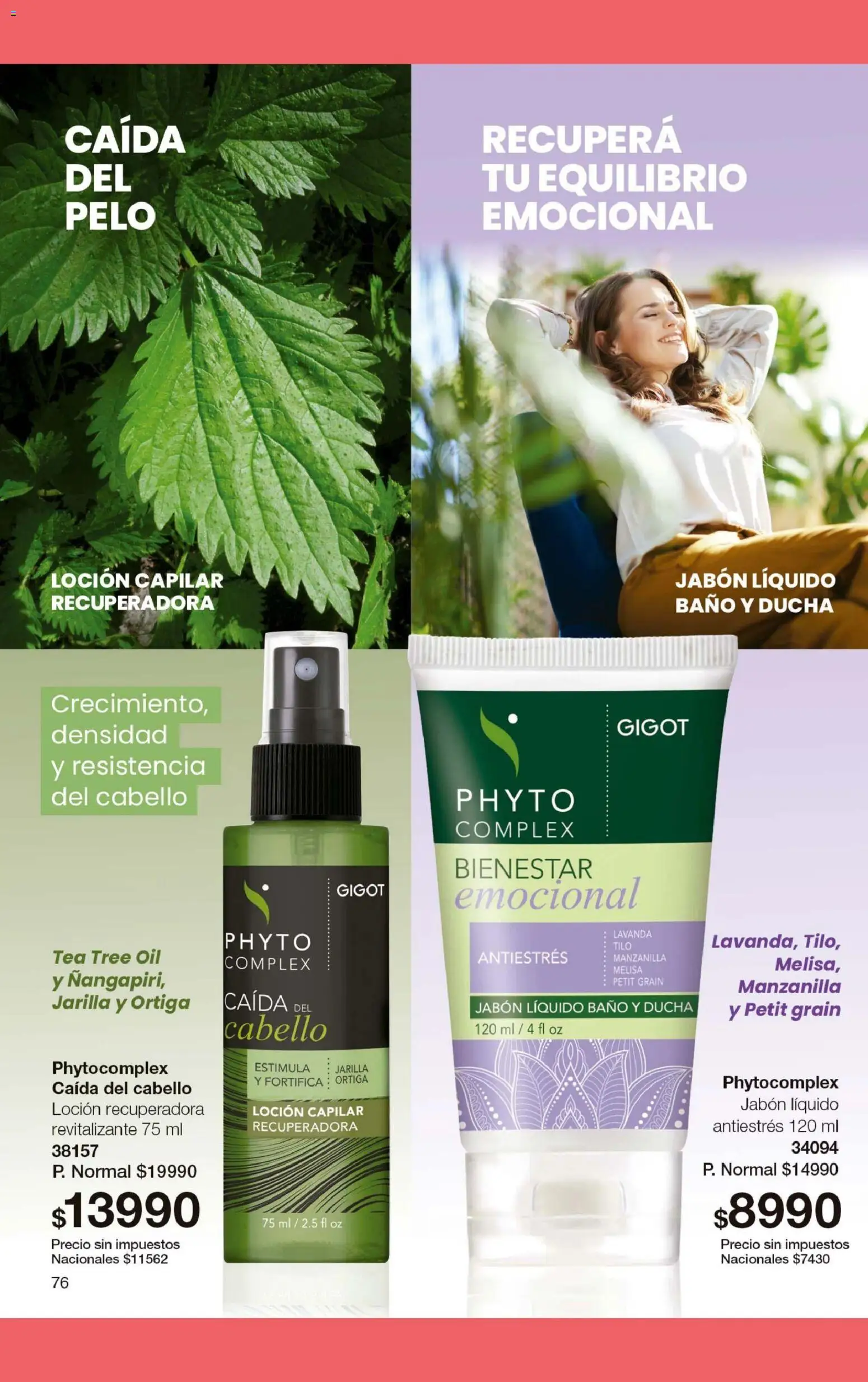 Gigot - CAMPAÑA 07 │ válido desde el 01.04.2026 | Página: 36 | Productos: Baño, Jabón líquido, Jabón, Loción