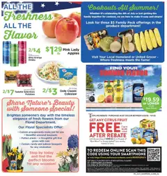 Homeland Bring Savings Home Shopper's Guide - valid from 01.07.2025 | Page: 5 | Products: Apples, Potatoes, Smartphone, Bag