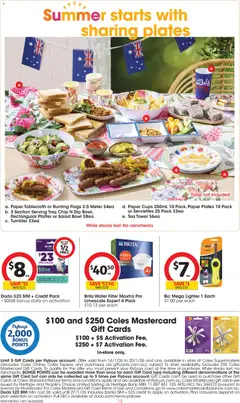 Preview of Coles  Catalogue  - valid from 14.01.2026 | Page: 13 | Products: Cups, Tea, Salad, Water