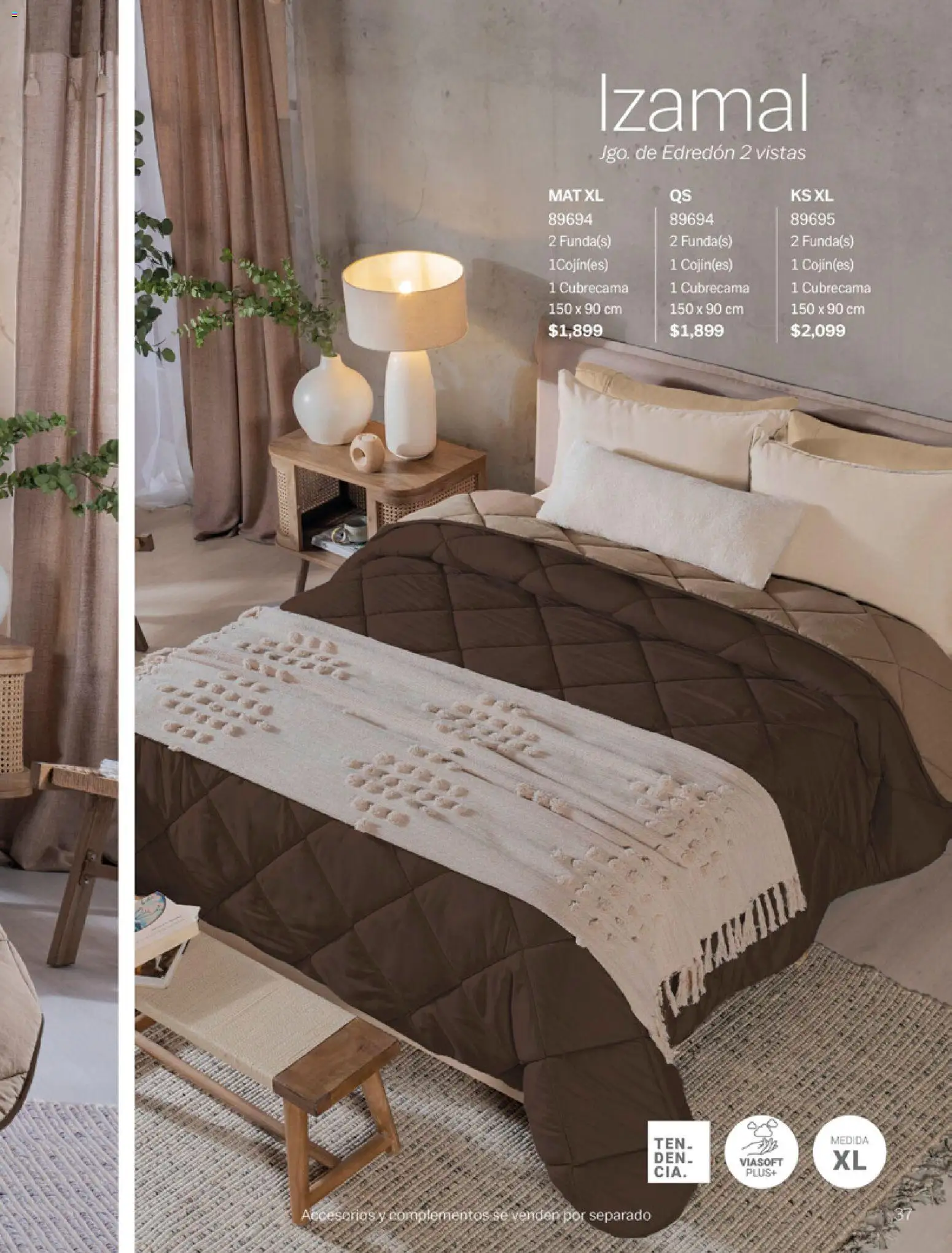 Nuevas ofertas de Vianney válidas en toda la República Mexicana desde el 06.03.2026. ¡Encuentra las mejores ofertas en Vianney catálogo Tu hogar, nuestra pasión! | Página: 39