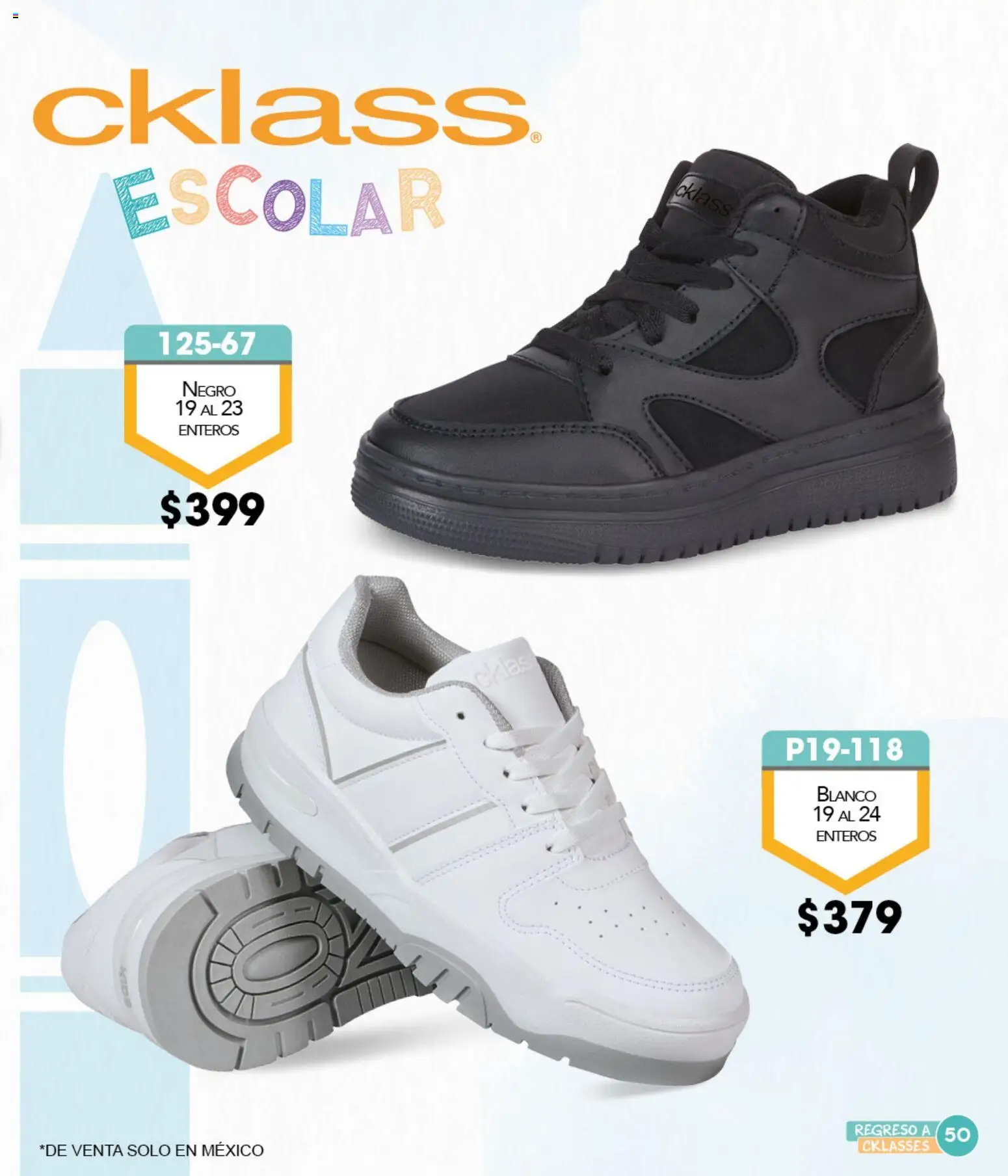 Nuevas ofertas de Cklass válidas en toda la República Mexicana desde el 05.12.2025. ¡Encuentra las mejores ofertas en Cklass catálogo Especial Regreso a Clases! | Página: 51